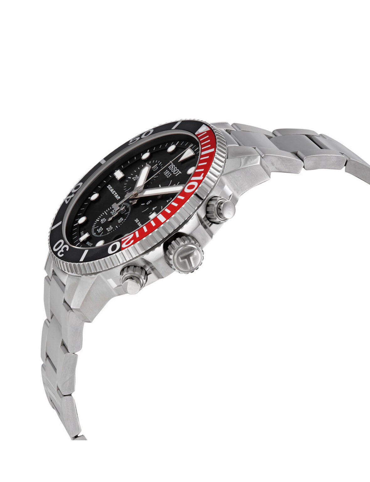 Tissot SeaStar 1000 Chronograph Quartz Black Dial Men's Watch T120.417.11.051.01