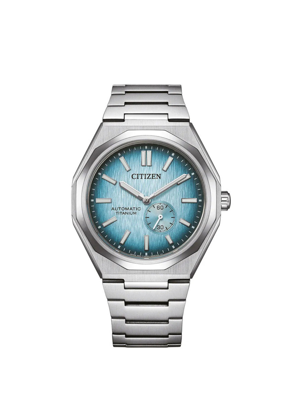 Citizen Zenshin 60 Automatic Light Blue Dial Men's Watch NK5020-58L