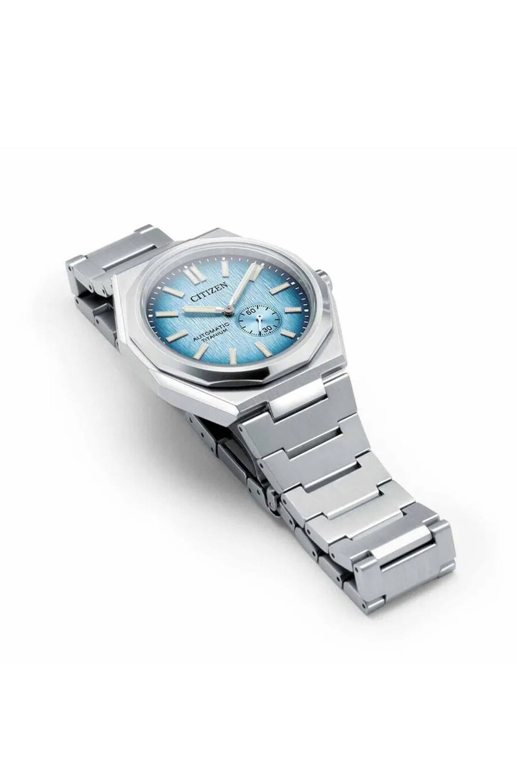 Citizen Zenshin 60 Automatic Light Blue Dial Men's Watch NK5020-58L