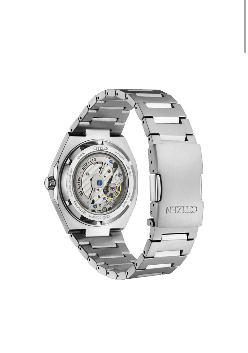 Citizen Zenshin 60 Automatic Light Blue Dial Men's Watch NK5020-58L