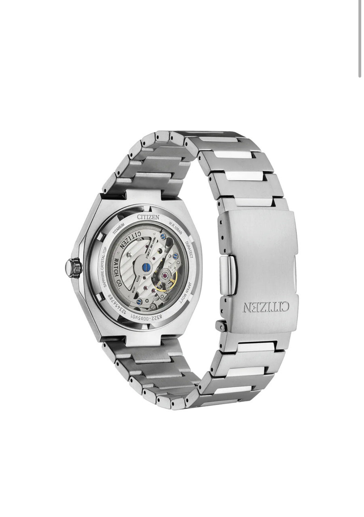 Citizen Zenshin 60 Automatic Light Blue Dial Men's Watch NK5020-58L